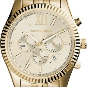 Michael Kors Gold Chronograph Watch